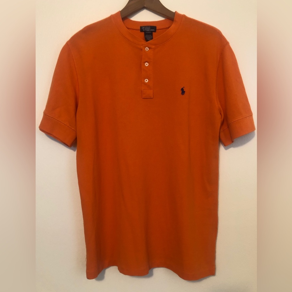Boys Orange Ralph Lauren Shirt Size XL (8-20)